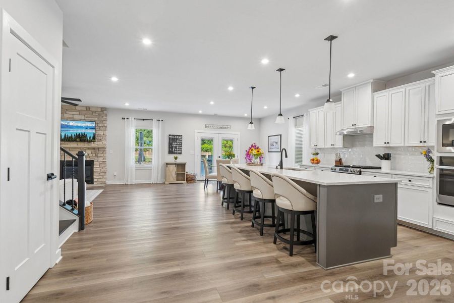 Furnished interior view inside a new home in , Indian Trail (Image 9).