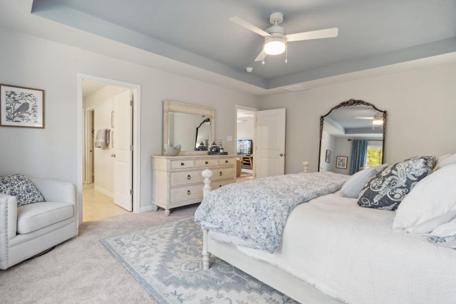 Furnished interior view inside a new home in , Summerville (Image 20).