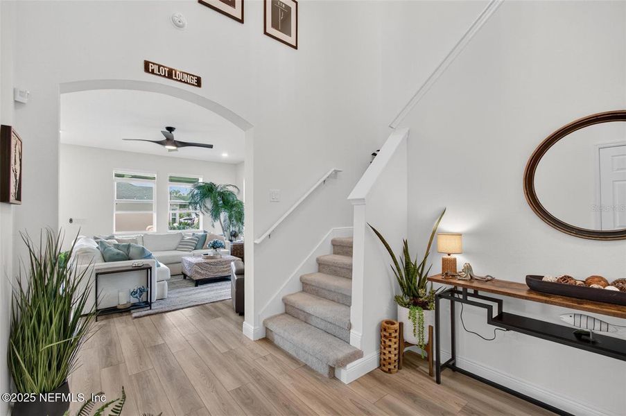 Furnished interior view inside a new home in Sawmill Creek at Palm Coast Park, Palm Coast (Image 8).