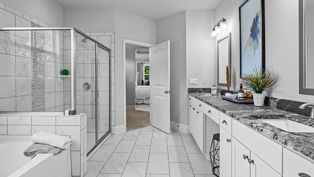 Furnished interior view inside a new home in Genesee, Newnan (Image 47).