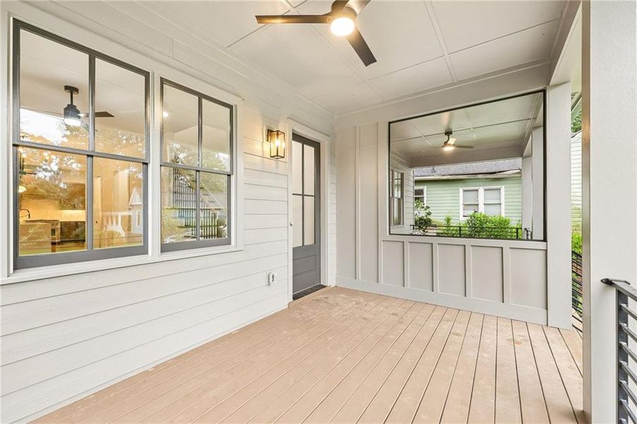Exterior details and patio area of a home in , Decatur (Image 27).