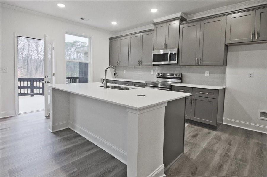 Furnished interior view inside a new home in Porter Reserve, Decatur (Image 4).