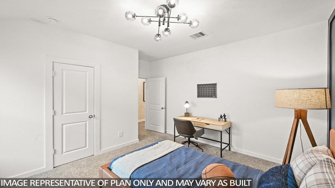 Furnished interior view inside a new home in Silverthorne, Conroe (Image 25). Furnished interior view inside a new home in Silverthorne, Conroe (Image 25).