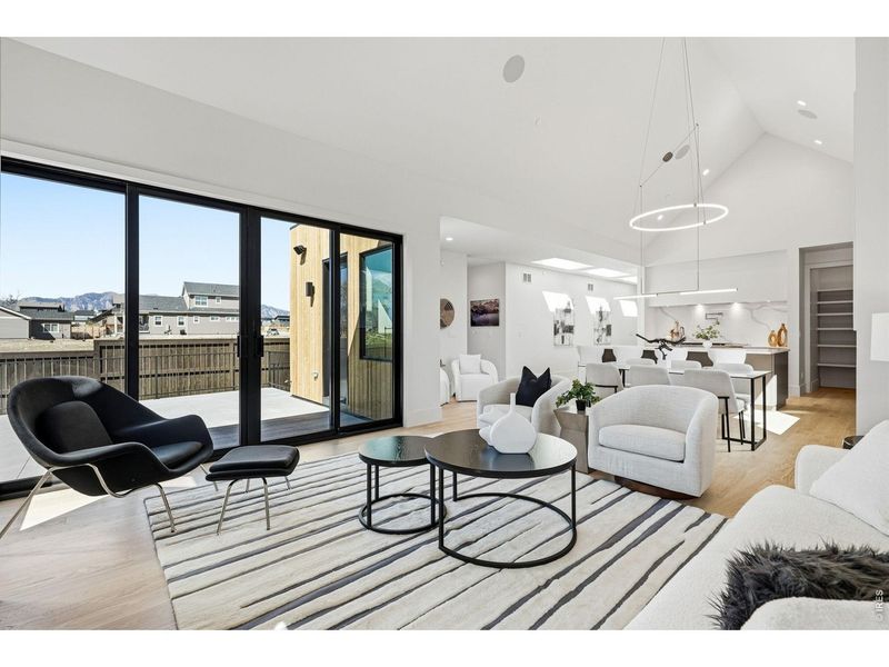 Furnished interior view inside a new home in , Superior (Image 15).