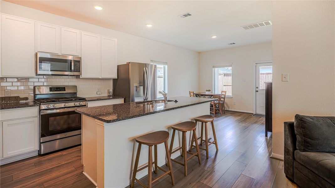 Furnished interior view inside a new home in Woodshore, Clute (Image 25).