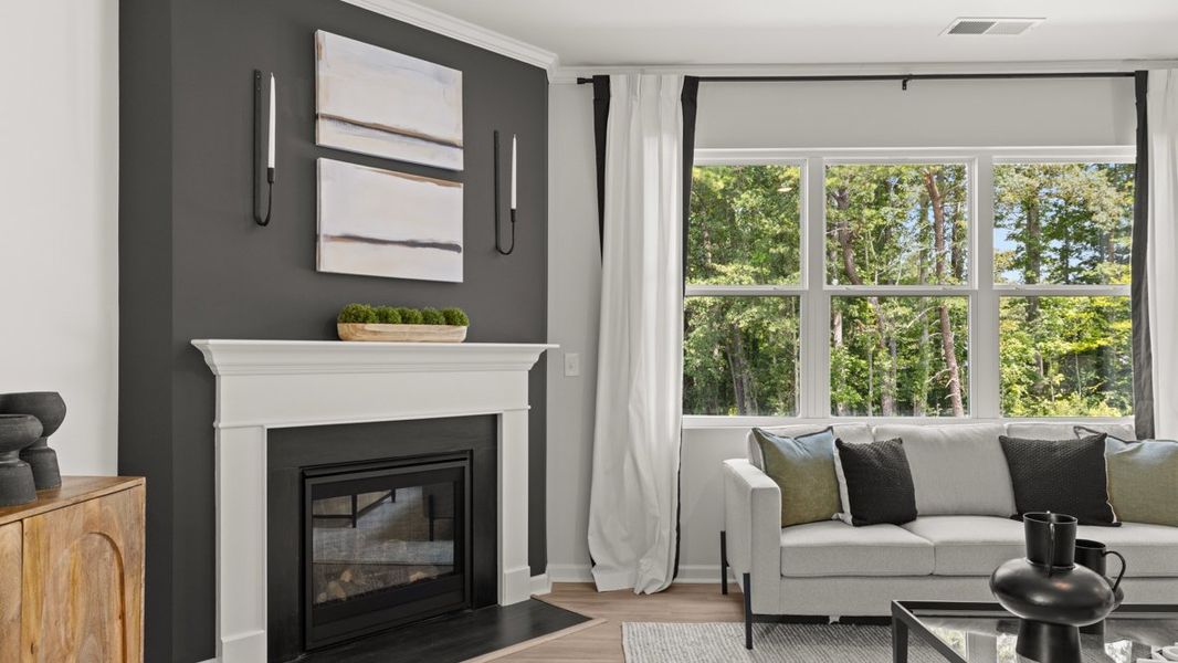 Furnished interior view inside a new home in Fairhaven, Lithia Springs (Image 20).