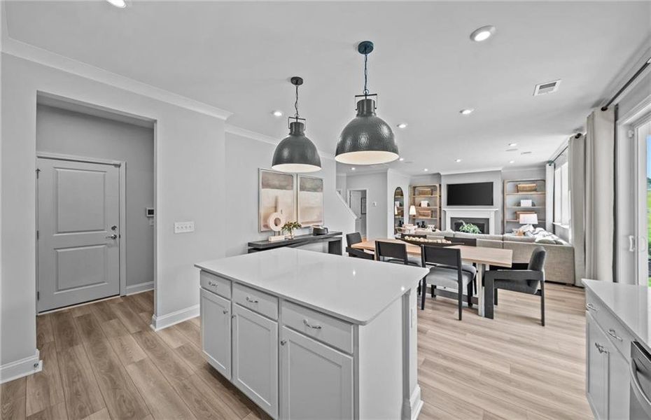 Furnished interior view inside a new home in Linden Grove, Powder Springs (Image 21).