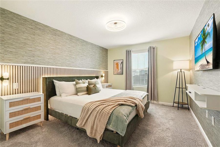 Furnished interior view inside a new home in , Kissimmee (Image 28).