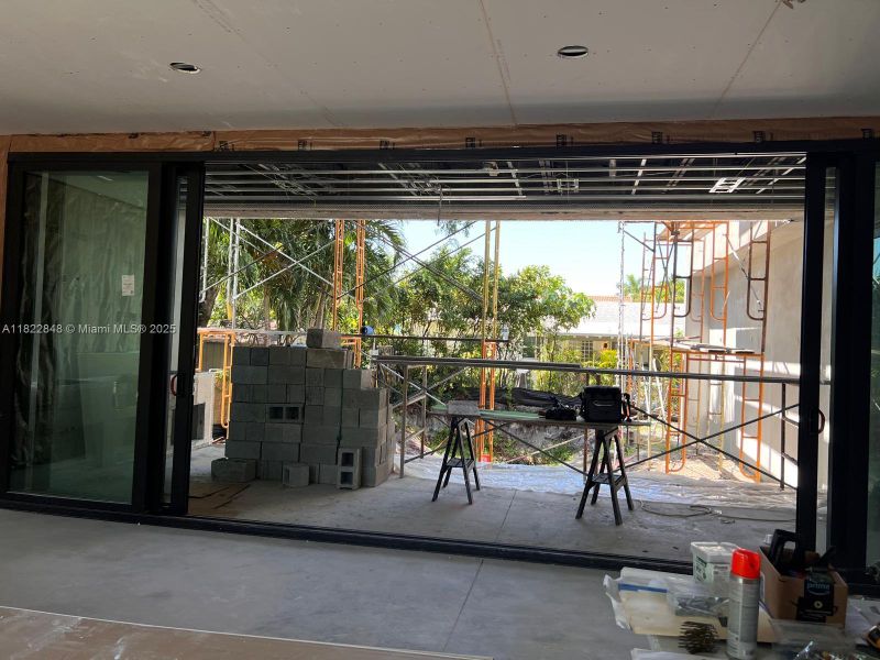 In-progress construction of a new home in , Fort Lauderdale, FL (Image 33).