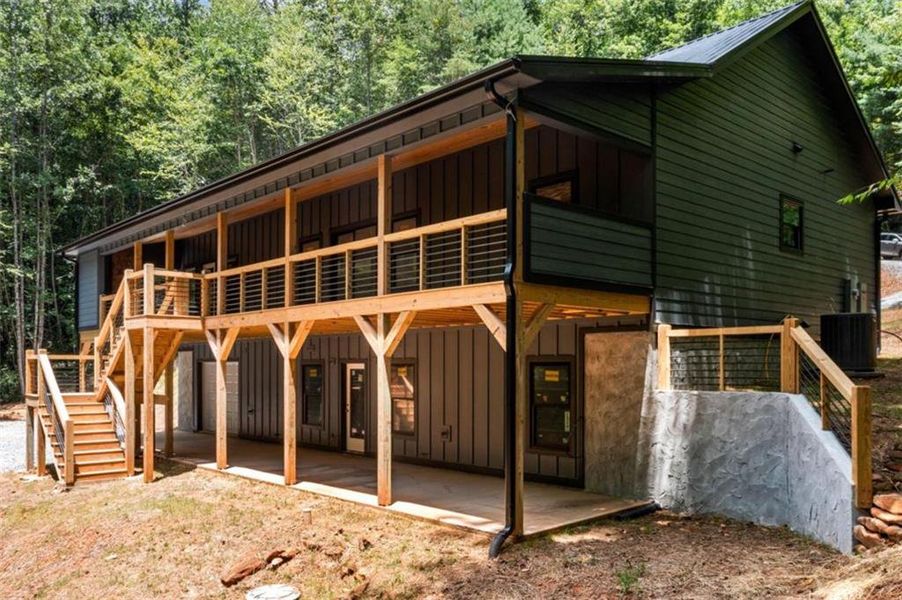 In-progress construction of a new home in , Ellijay, GA (Image 11).