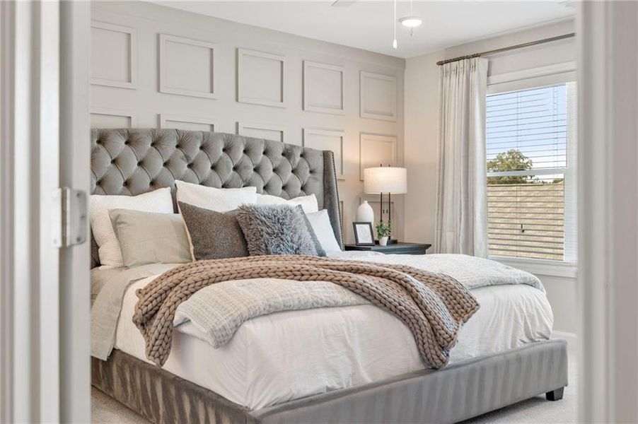Furnished interior view inside a new home in East Park Village, Kennesaw (Image 29).