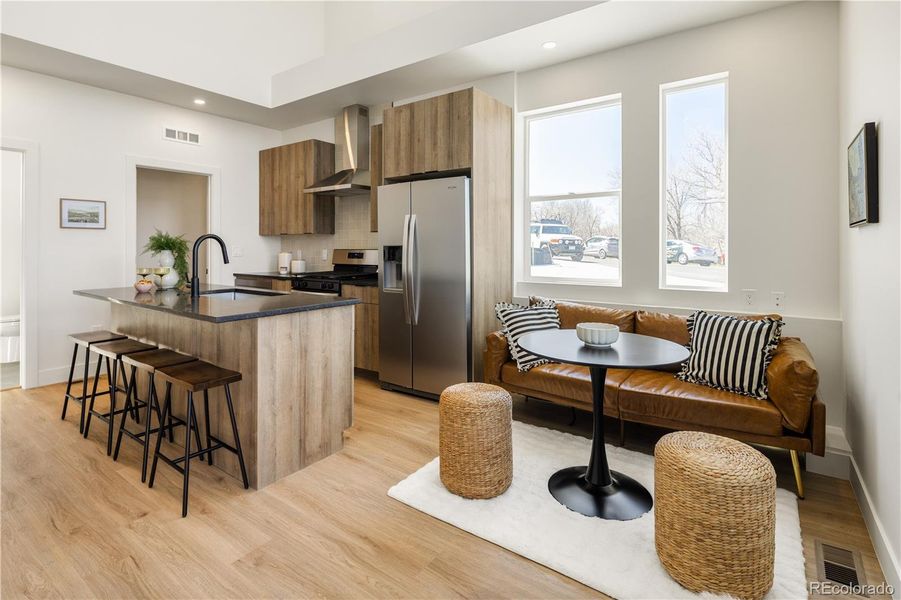 Furnished interior view inside a new home in , Denver (Image 7).