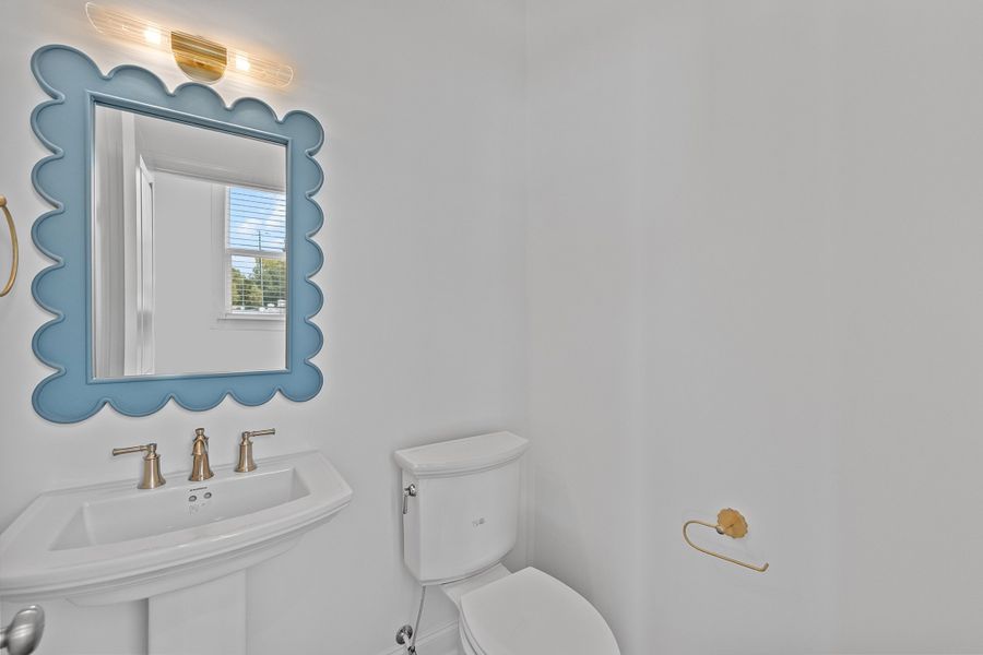 Representative furnished interior of a home built from the The Juniper by RobuckHomes in Kennebec Crossing, Angier (Image 13).