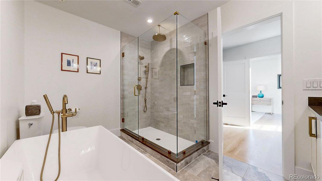 Furnished interior view inside a new home in , Denver (Image 38). Furnished interior view inside a new home in , Denver (Image 38).