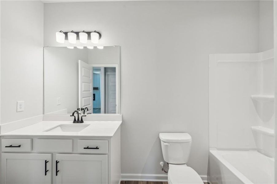 Furnished interior view inside a new home in Fowler Farms, Auburn (Image 30).