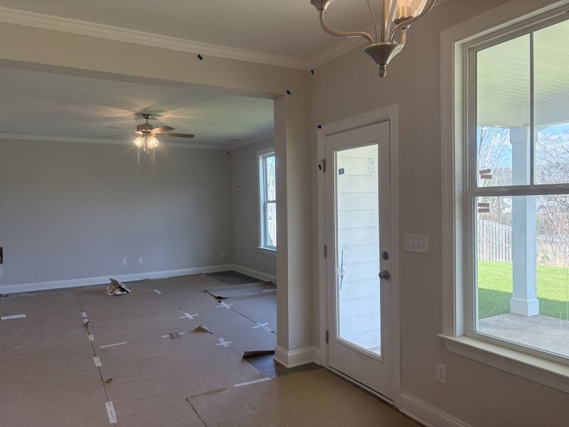 In-progress construction of a new home in Tillery Park, Grovetown, GA (Image 21).