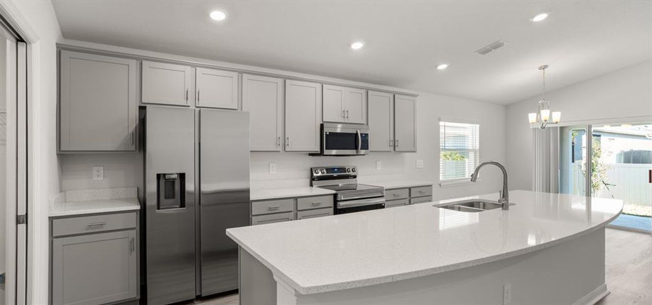 Furnished interior view inside a new home in VillaMar, Winter Haven (Image 9).