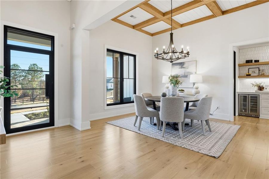 Furnished interior view inside a new home in , Canton (Image 43). Furnished interior view inside a new home in , Canton (Image 43).