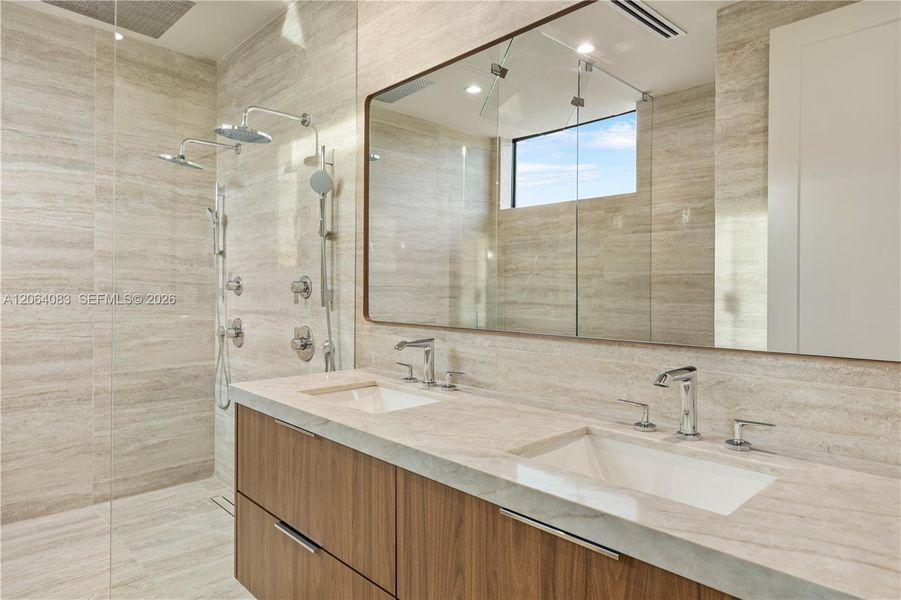 Furnished interior view inside a new home in , Miami (Image 4).