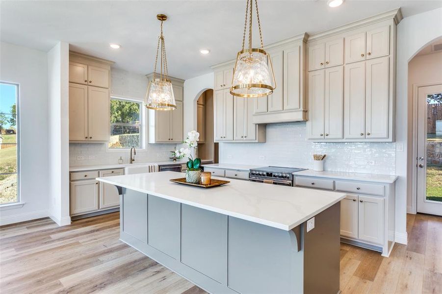 Furnished interior view inside a new home in Brookside Phase IV, Benbrook (Image 16).
