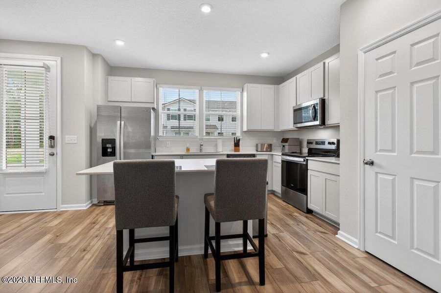 Furnished interior view inside a new home in , St. Johns (Image 28).