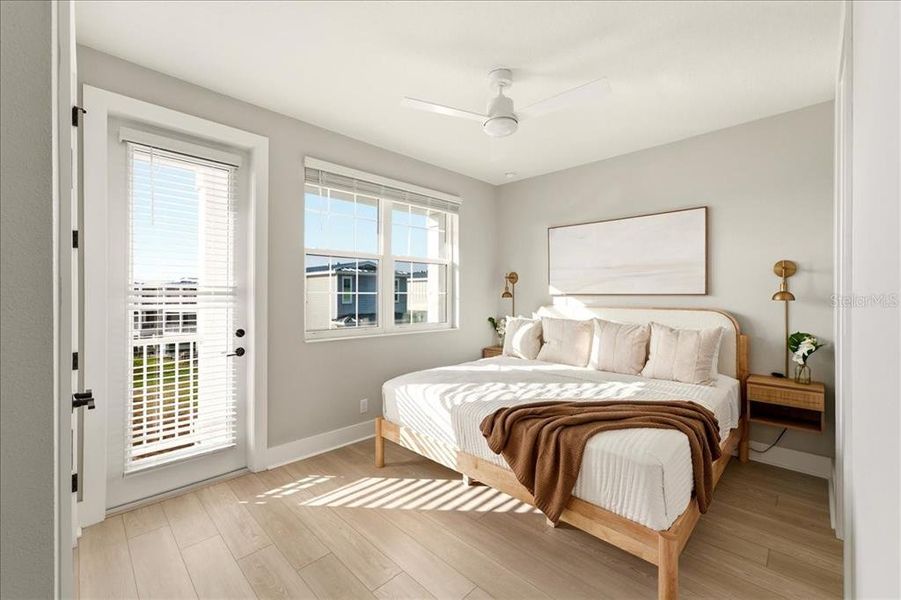 Furnished interior view inside a new home in Hunters Point, Cortez (Image 7). Furnished interior view inside a new home in Hunters Point, Cortez (Image 7).