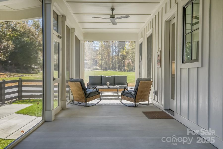 Exterior details and patio area of a home in , Flat Rock (Image 3). Exterior details and patio area of a home in , Flat Rock (Image 3).