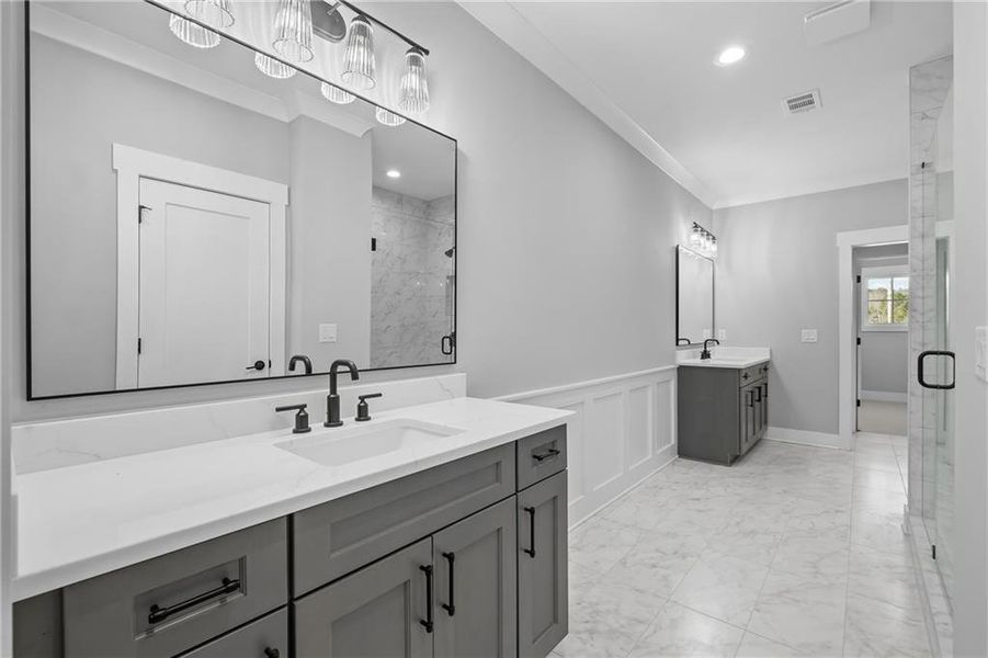 Furnished interior view inside a new home in , Ball Ground (Image 12).