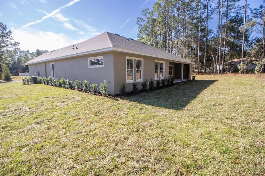 Exterior details and patio area of a home in Pine Ridge Estates, Beverly Hills (Image 27). Exterior details and patio area of a home in Pine Ridge Estates, Beverly Hills (Image 27).