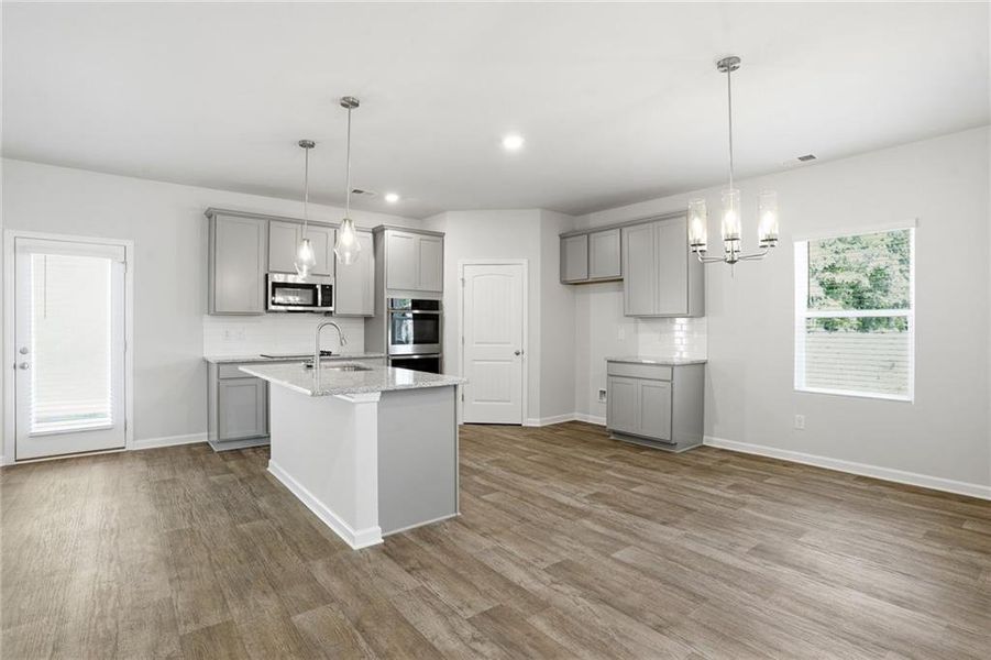 Furnished interior view inside a new home in , Covington (Image 6).