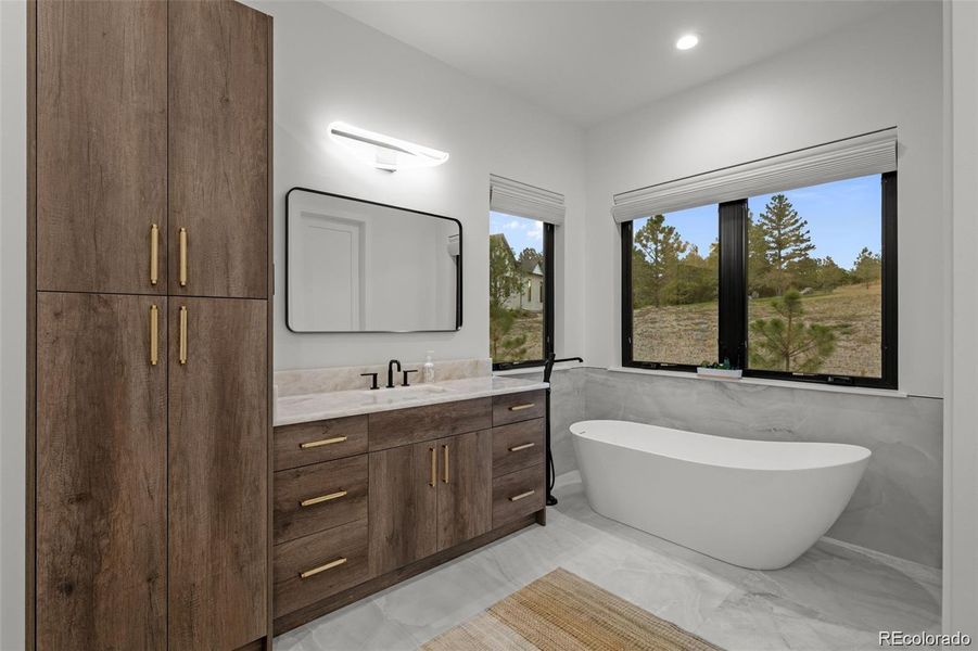 Furnished interior view inside a new home in , Franktown (Image 33).