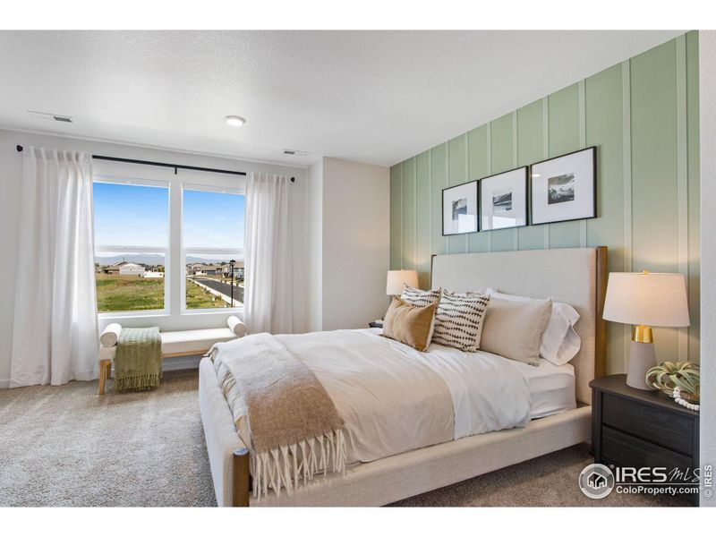 Furnished interior view inside a new home in Tailholt, Severance (Image 17). Furnished interior view inside a new home in Tailholt, Severance (Image 17).