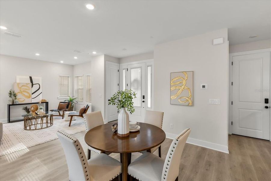 Furnished interior view inside a new home in , Orlando (Image 8).