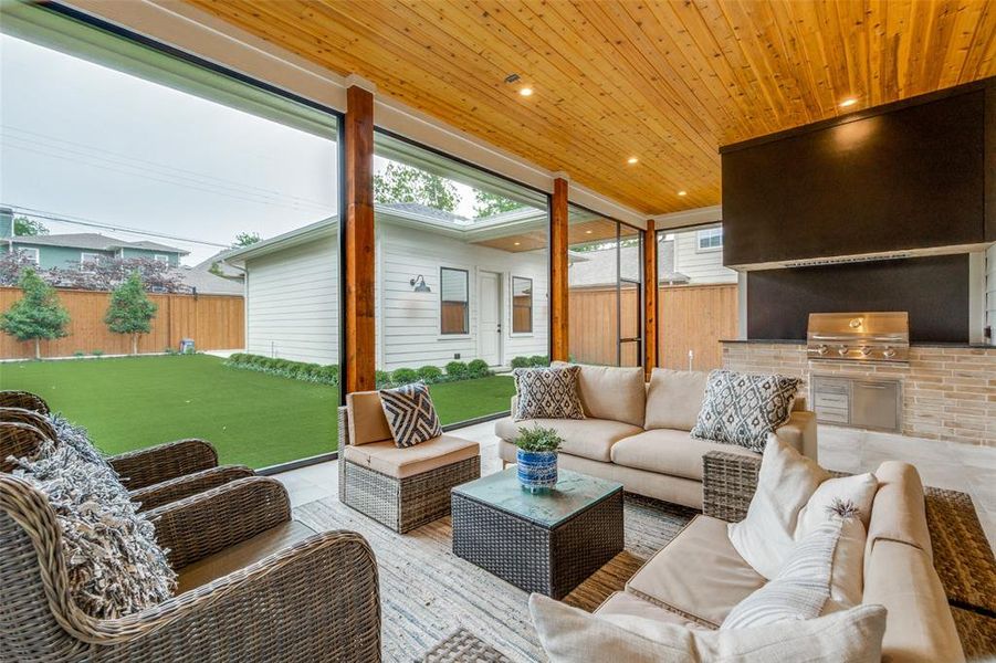 View of sunroom View of sunroom