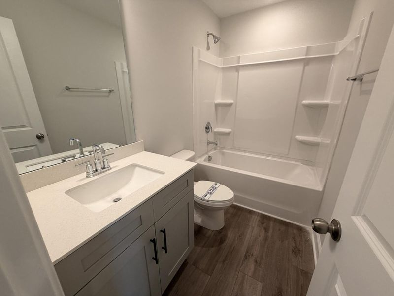 Furnished interior view inside a new home in Harrisburg Village Townhomes, Harrisburg (Image 6).