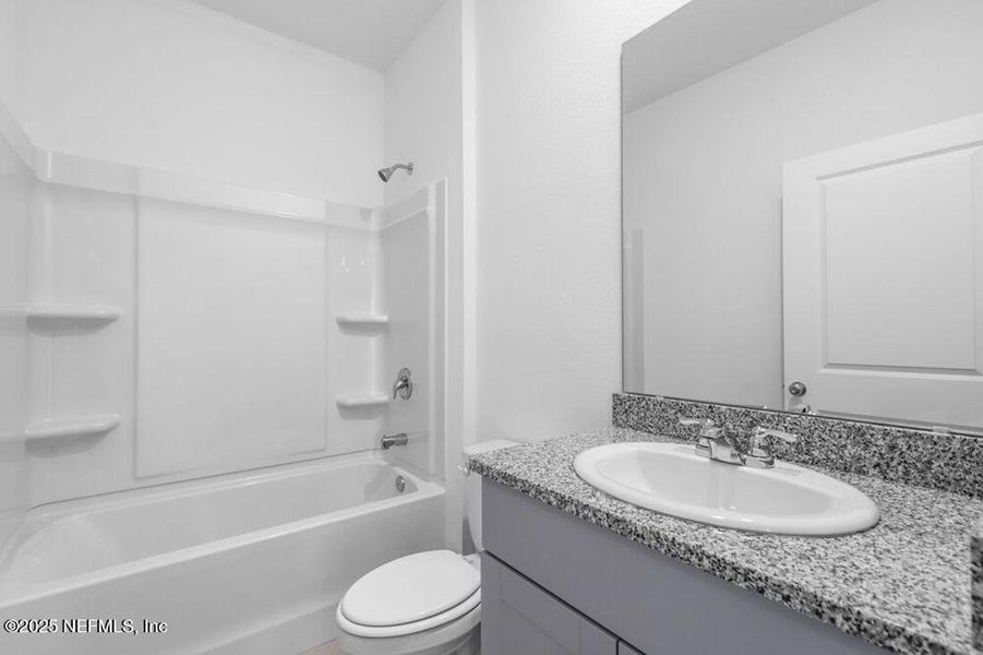 Furnished interior view inside a new home in Coopers Meadow, Jacksonville (Image 8). Furnished interior view inside a new home in Coopers Meadow, Jacksonville (Image 8).