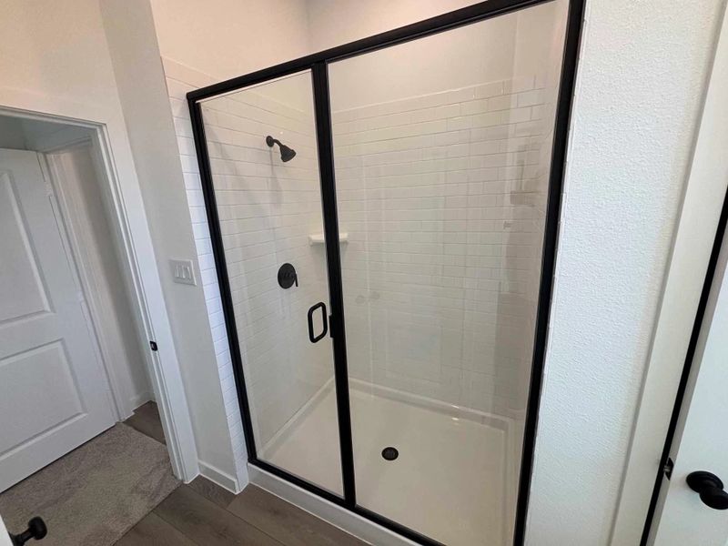 Primary Bathroom Construction Progress featuring the Artisan Collection