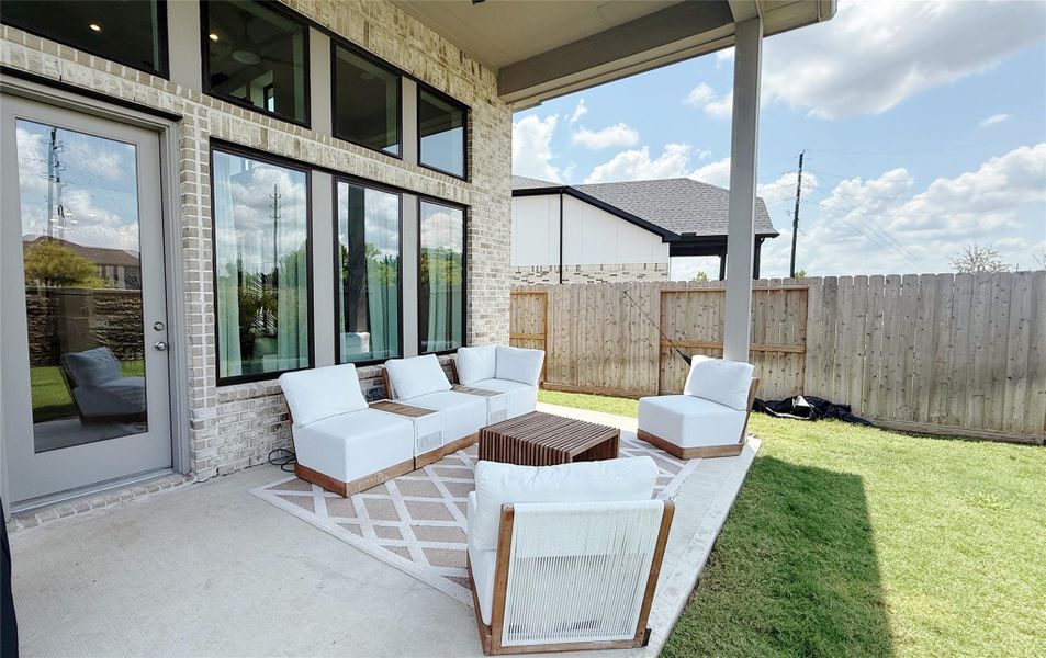 Furnished interior view inside a new home in , Fulshear (Image 15).