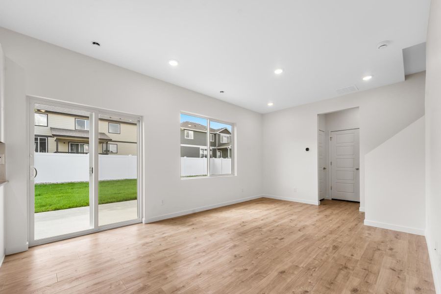 Spacious, unfurnished interior of a new home in Union Colony West, Greeley (Image 15). Spacious, unfurnished interior of a new home in Union Colony West, Greeley (Image 15).