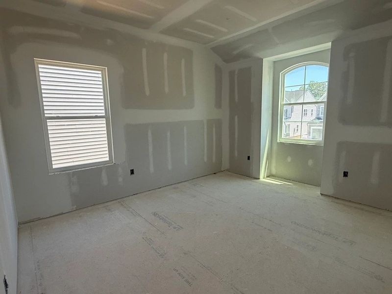 In-progress construction of a new home in The Point, Rolesville, NC (Image 24).