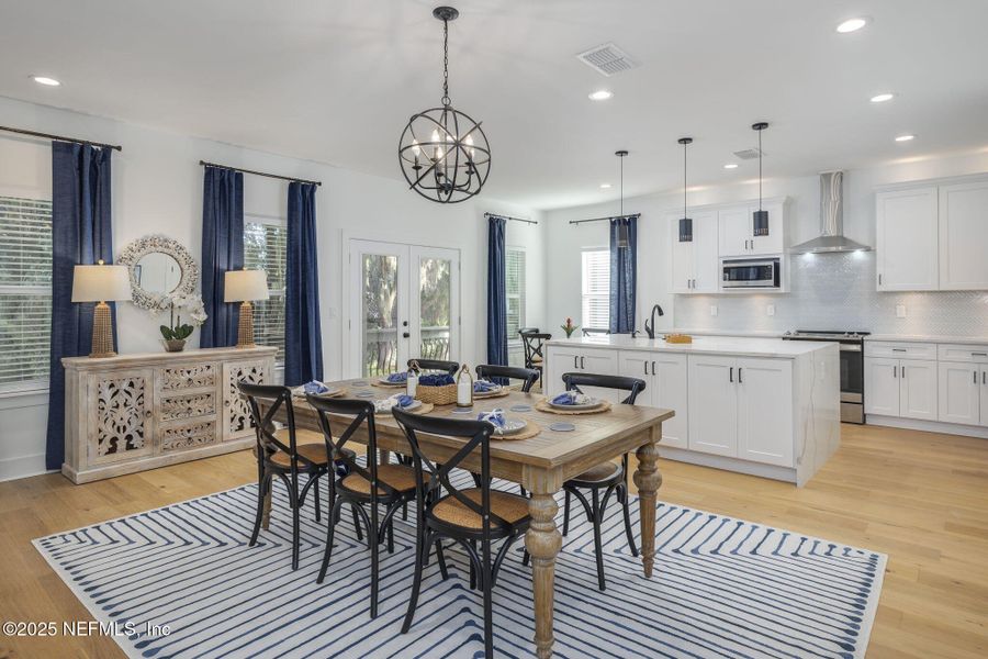 Furnished interior view inside a new home in , St. Augustine (Image 5).
