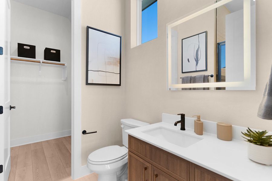 Furnished interior view inside a new home in Feathergrass, Georgetown (Image 15).