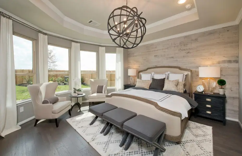 Furnished interior view inside a new home in Pulte Homes at Two Step Farm, Montgomery (Image 5). Furnished interior view inside a new home in Pulte Homes at Two Step Farm, Montgomery (Image 5).