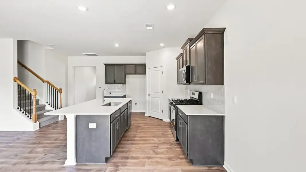 Furnished interior view inside a new home in Rocky River Ridge, Anderson (Image 11).
