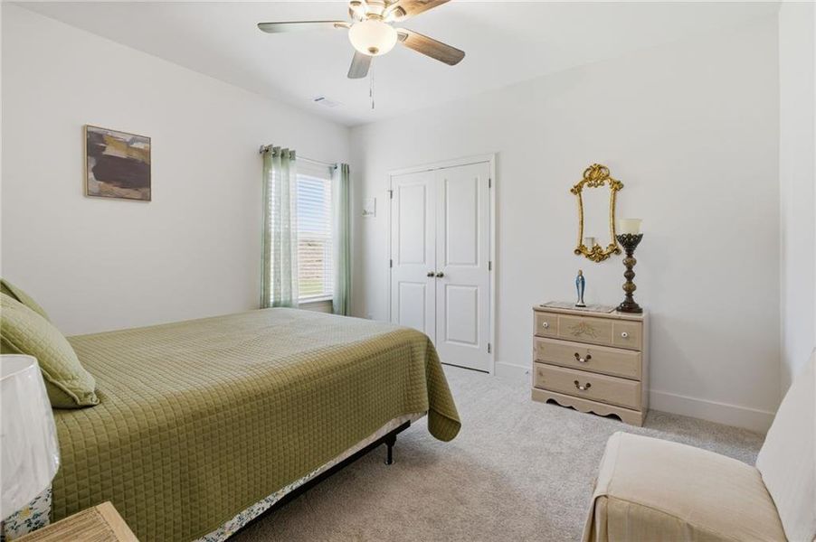 Furnished interior view inside a new home in The Court at Gainesville Township, Gainesville (Image 16).