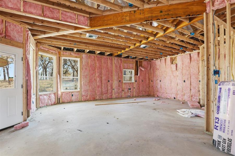 In-progress construction of a new home in , Cleburne, TX (Image 11).