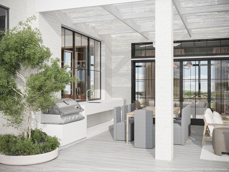 Exterior details and patio area of a home in , Charleston (Image 24).