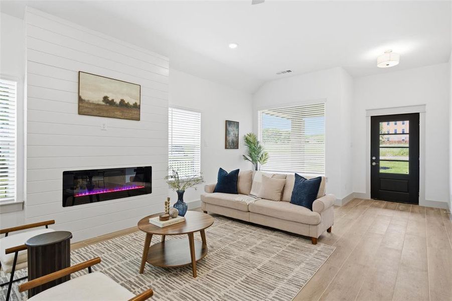 Furnished interior view inside a new home in , Hillsboro (Image 10).