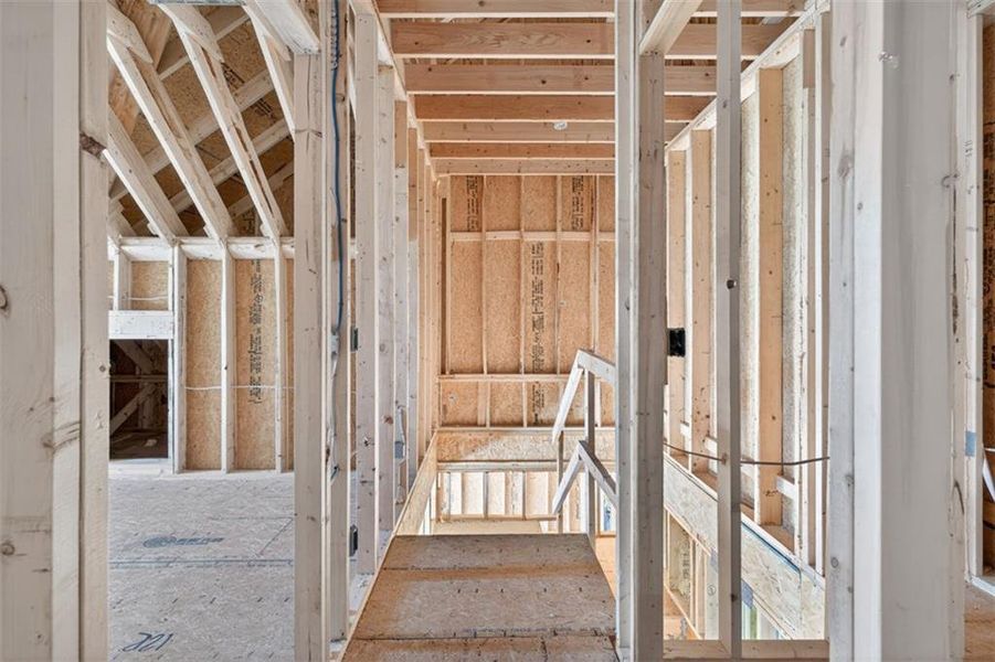 In-progress construction of a new home in , Statham, GA (Image 5).
