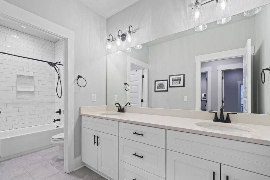 Furnished interior view inside a new home in , Buckhead (Image 33).